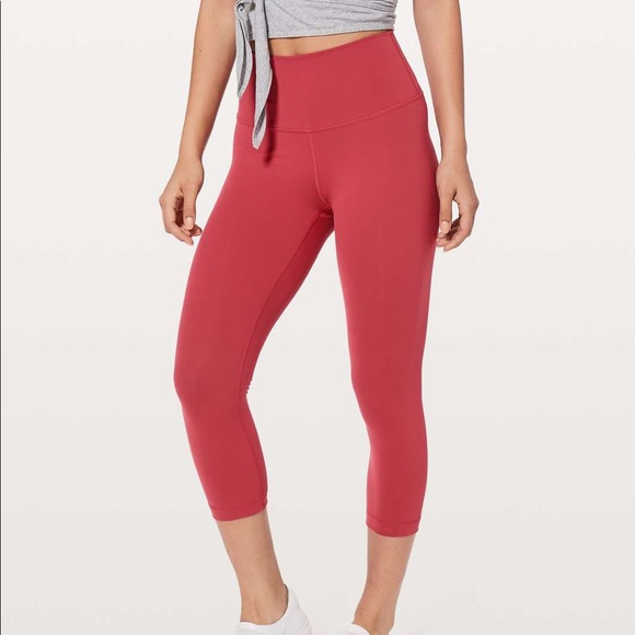 Lululemon Wunder Under Crop 21” - Picture 1 of 8